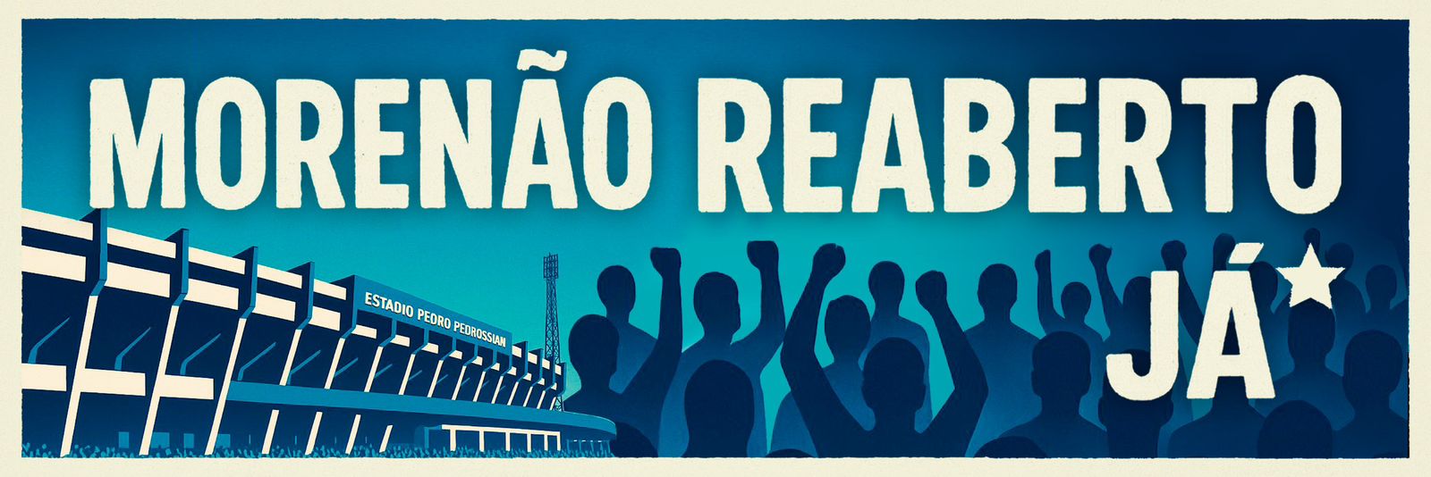 Morenão Reaberto Já